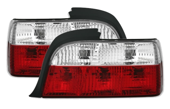 BMW E36 Coupe klarglas baklampor